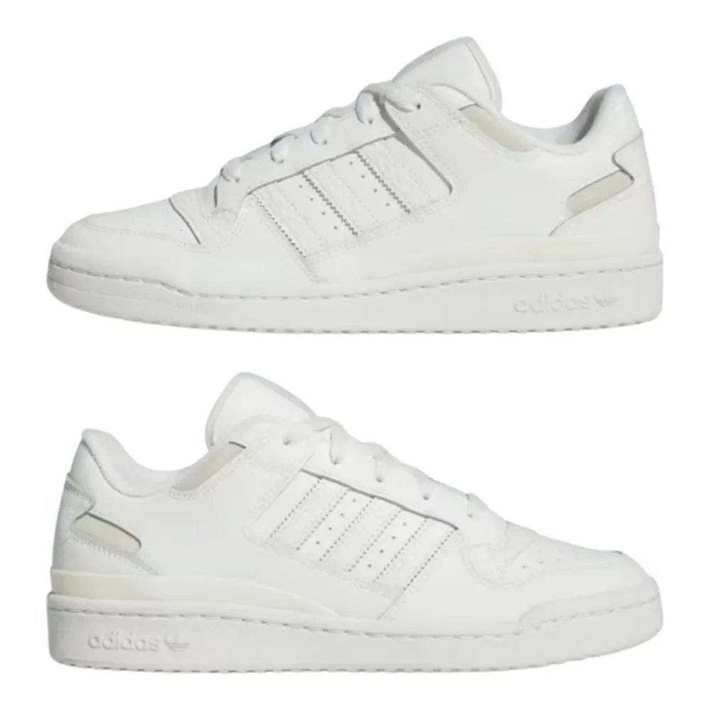 Adidas Forum Low CL Mens Sportswear Shoes White IH7828 NEW